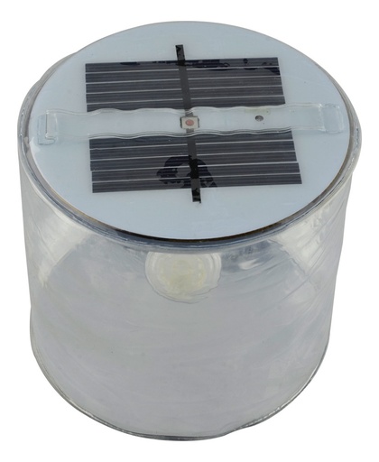 [GM-15LAMPAR250CH] Lampara Solar Inflable Con Placa Recatrgable