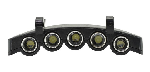 [GM-15LAMPAR251CH] Lampara Para Gorra O Visera   5 Leds