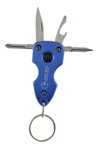 [GM-15LLAVER038CH] Navaja Cuchillo  Multiusos 7 En 1 Llavero 