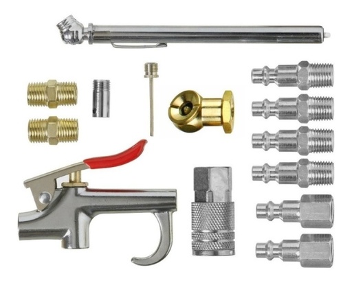 [GM-16PISTOL025CH] Accesorios Neumaticos Aa-5014K (14 Piezas)