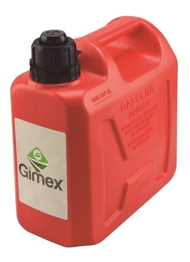 [GM-16TANQUE011CH] Tanque Bidón Para Gasolina 5 Litros Portátil, Gimex
