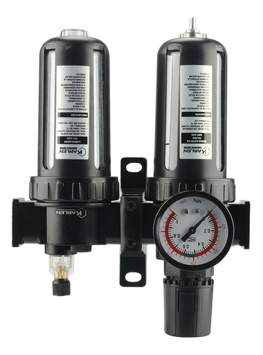 [GM-17NEUMAT008WE] Regulador De Aire Con Unidad Lubricante 1/4  Aa2024Fr(&)