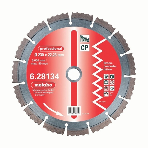 [GM-20WDISCD026MT] Disco De Tronzar De Diamante 230X22.23Mm 628134