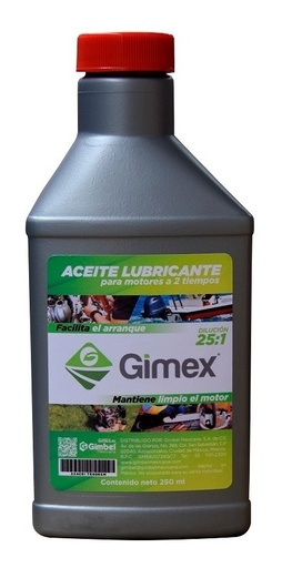 [GM-22ACEITE006SM] Aceite Motor Lubricante 2 Tiempos 25:1 250Ml El Mejor 