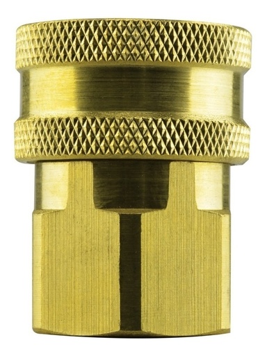 [GM-22HIDROM119CH] Conector Qd De Bronce 3/8  E