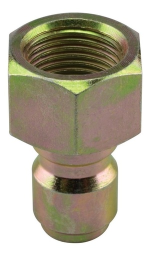 [GM-22HIDROM120CH] Conector Plug De Bronce 3/8  F