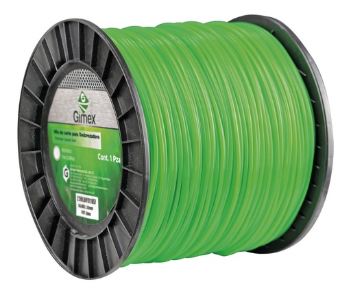 [GM-22HILONY016SF] Hilo Para Desbrozadora 5lb 1.60mm (.065) 982m Verde