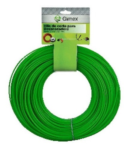 [GM-22HILONY019SE] Hilo Para Desbrozadora 2.65Mm (.105) 119M Verde