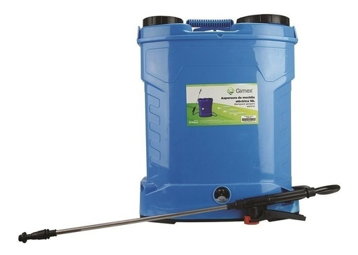 [GM-22MOTOBO081TZ] Aspersor Eléctrico De Mochila, 16 Litros, Gimex