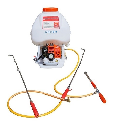 [GM-22MOTOBO087CH] Aspersora De Mochila Con Motor 1hp 25l Nuevoplus