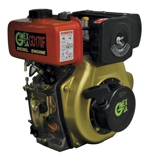 [GM-22MOTOR-017FU] Motor A Diesel De 4 Tiempos 406Cc 9Hp 1