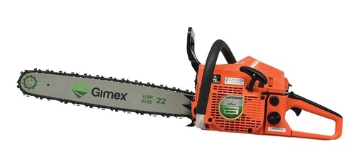 [GM-22MOTOSI003ZJ] Motosierra Gasolina Leñera 22 /56Cm/54Cc Zm5800-22   Gimex 
