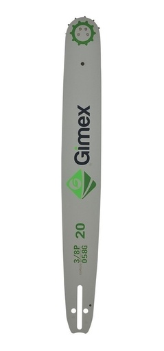 [GM-22ZM5200---G1] Barra Guia 20  Para Motosierra Zm5200 G-1